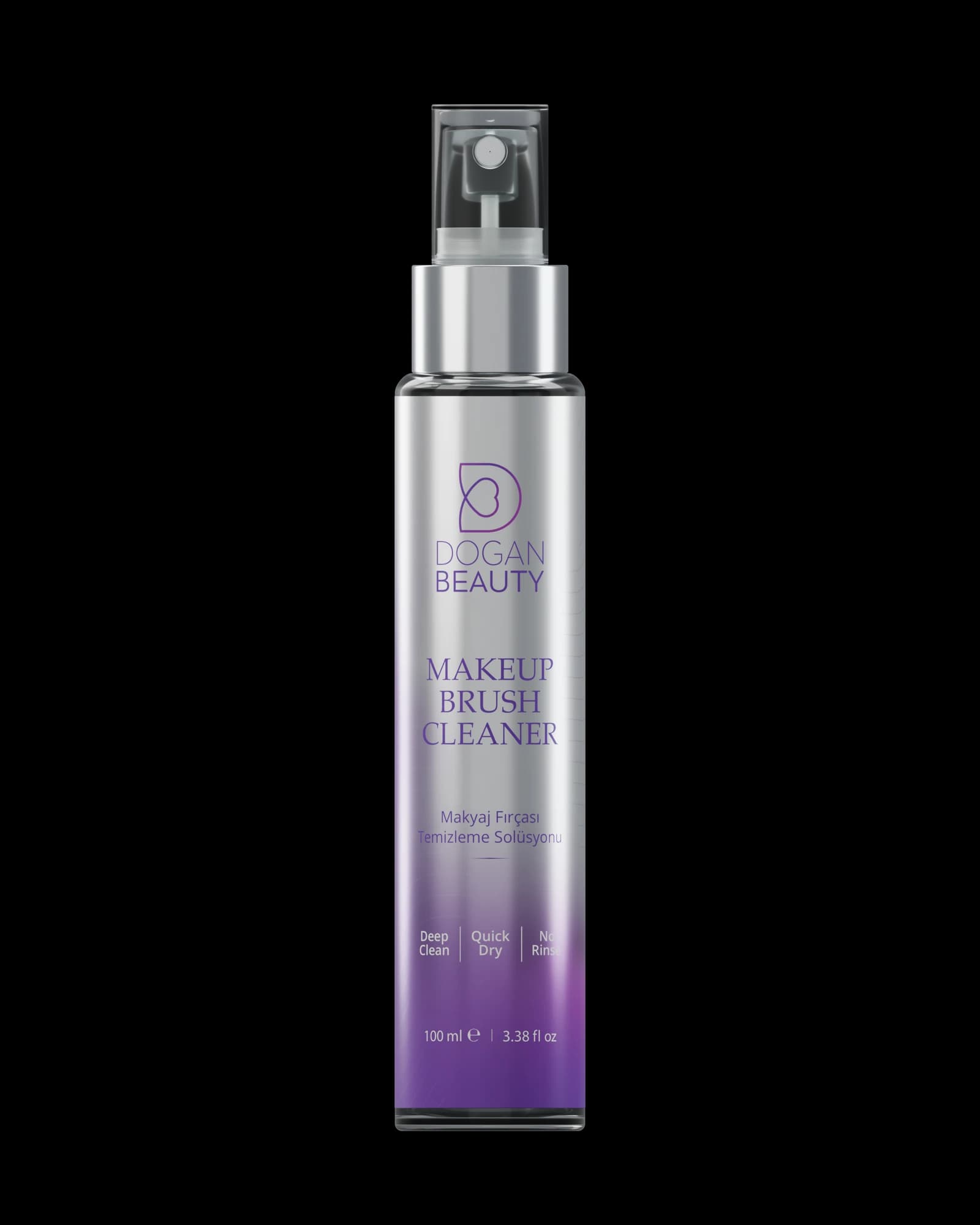 Dogan Beauty Makeup Brush Cleaner, 100 ml sprey şişe